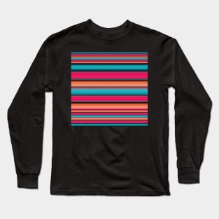 Pink Sarape Saltillo Long Sleeve T-Shirt